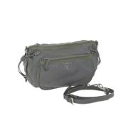 Pre-owned Nylon prada-bags Prada Vintage , Gray , Dames