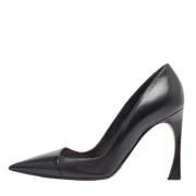 Pre-owned Leather heels Dior Vintage , Black , Dames