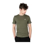 Klassieke Ronde Hals T-Shirt Guess , Green , Heren