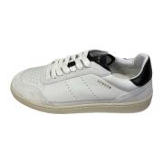 Leren Mix Heren Sneaker Wit/Zwart Copenhagen Shoes , White , Dames