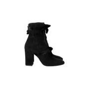 Pre-owned Leather boots Alexandre Birman Pre-owned , Black , Dames