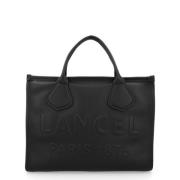 Zwarte Tote Tas Lancel , Black , Dames