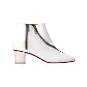 Pre-owned Leather boots Acne Studios Pre-owned , White , Dames