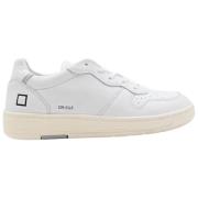 Witte Court Kalf Sneakers D.a.t.e. , White , Dames