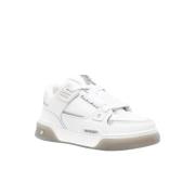 Witte Sneaker 100% Leer Represent , White , Heren