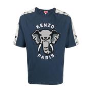 Olifantmotief T-shirt en Polos Kenzo , Multicolor , Heren