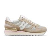 Beige Sneakers Shadow Original Stijlvol Comfort Saucony , Multicolor ,...