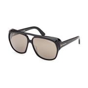 Klassieke 'Jayden' zonnebril in zwart Tom Ford , Black , Unisex