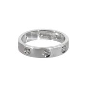 Pre-owned White Gold rings Cartier Vintage , Gray , Dames