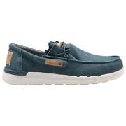 Casual Sneakers Navy Blue Alcyon Cotton Replay , Multicolor , Heren
