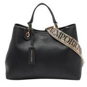 Pre-owned Leather totes Armani Pre-owned , Black , Dames