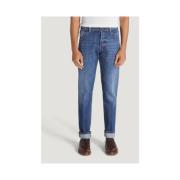 Blauwe Regular Fit Jeans PT Torino , Blue , Heren