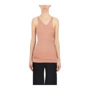 Katoenen Tank Top Rick Owens , Pink , Dames