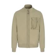 Transit Full Zip Sweatshirt in Aloe Belstaff , Beige , Heren