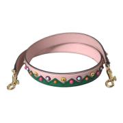 Roze Leren Schouderband Accessoire Dolce & Gabbana , Multicolor , Dame...