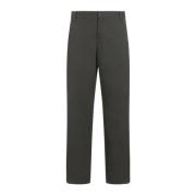 Cypress Rinsed Calder Broek Carhartt Wip , Green , Heren