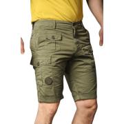 Cargo Bermuda Shorts Limited Edition Mason's , Green , Heren