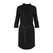 Jurk met kraag Guess , Black , Dames