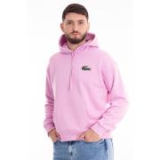 Heren Hooded Jogger Loose Fit Lacoste , Pink , Heren