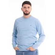 Retro Crew Neck Sweater Tommy Hilfiger , Blue , Heren