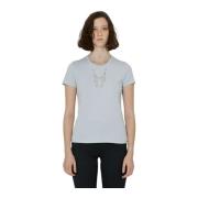 Verwijderbare metalen ketting T-shirt slim fit John Richmond , Gray , ...