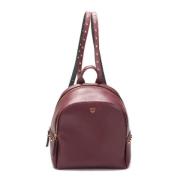 Pre-owned Leather backpacks MCM Pre-owned , Red , Dames