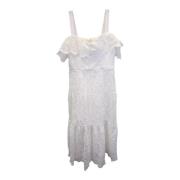 Pre-owned Polyester dresses Marc Jacobs Pre-owned , White , Dames