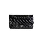 Pre-owned Leather chanel-bags Chanel Vintage , Black , Dames