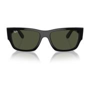 Tijdloze Stijl Zonnebril Carlos Rb0947S Ray-Ban , Black , Heren