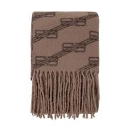 Wool scarves Balenciaga , Beige , Dames