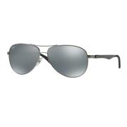 Rb8313 Carbon Fibre Zonnebril Ray-Ban , Gray , Heren