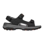 Comfortabele herensandaal met Luxefoam-voetbed Skechers , Black , Here...