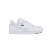 Witte T-Clip Sneakers Lacoste , White , Heren