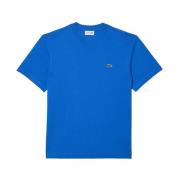 Klassiek T-shirt met korte mouwen Lacoste , Blue , Heren