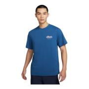 Grafisch T-shirt voor mannen Nike , Blue , Heren