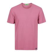 Peonia Katoenen T-Shirt Drumohr , Pink , Heren