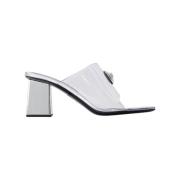 Pre-owned Plastic sandals Versace Pre-owned , White , Dames
