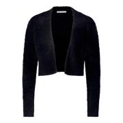 Veelzijdige Open-Front Cardigan Betty & Co , Black , Dames