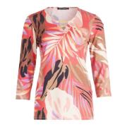 Bloemen Rhinestone Shirt Betty Barclay , Multicolor , Dames