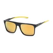 Fz6006 5015A Sunglasses Ferrari , Black , Heren