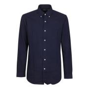 Sportieve Lange Mouw Shirt Ralph Lauren , Blue , Heren