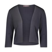 Glitter Gebreide Bolero vera mont , Blue , Dames