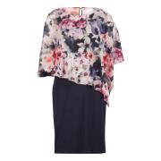 Bloemenprint Cocktailjurk vera mont , Multicolor , Dames