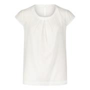 Elegante korte mouw blouse Betty & Co , White , Dames