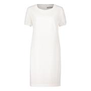 Casual Jurk met Ribboorden Betty & Co , White , Dames