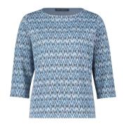 Jacquard Sweatshirt Moderne Look Betty Barclay , Multicolor , Dames