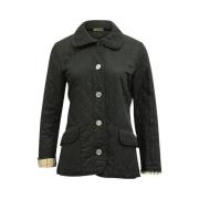 Pre-owned Cotton outerwear Burberry Vintage , Black , Dames