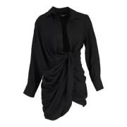 Pre-owned Fabric dresses Jacquemus Pre-owned , Black , Dames