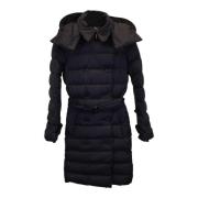 Pre-owned Polyester outerwear Burberry Vintage , Black , Dames