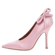 Pre-owned Satin heels Valentino Vintage , Pink , Dames
